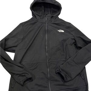 The North Face Black Full-Zip Hooded Performance Jacket